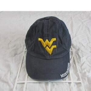 West Virigina Mountainers Velcro Blue Baseball Hat/Cap Captivating Headwear